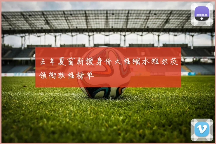 去年夏窗新援身价大幅缩水维尔茨领衔跌幅榜单